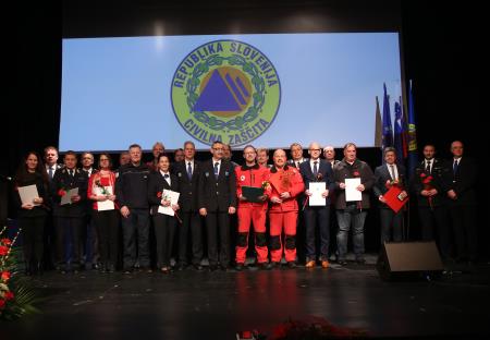 Podelitev regijskih priznanj Civilne zaščite 42 Foto Ljubo Vukelič